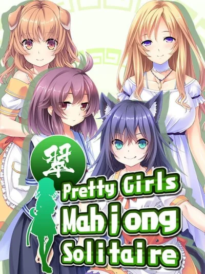 Pretty Girls Mahjong Solitaire: Green box art