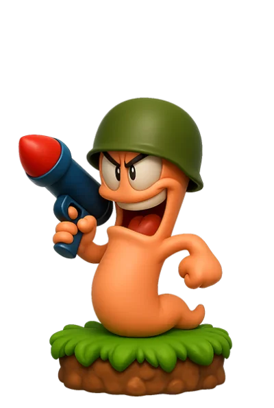 Worms box art
