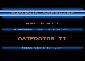 Asteroids II box art