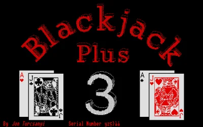BlackJack Plus 3 box art