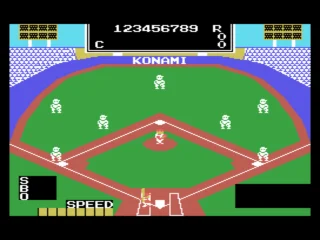 Konami's Baseball box art