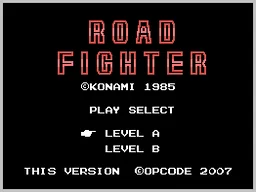 Road Fighter box art
