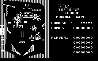 Qazi the Mega Twonk Pinball Sim box art