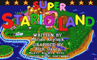 Super STario Land box art