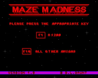 Maze Madness box art