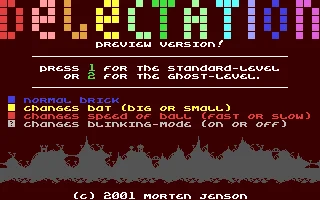 Delectation box art