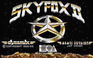 Skyfox 2 - The Cygnus Conflict box art