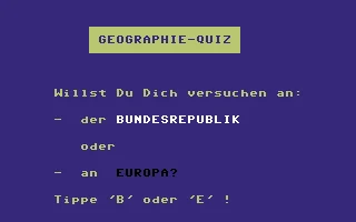Geographie-Quiz box art