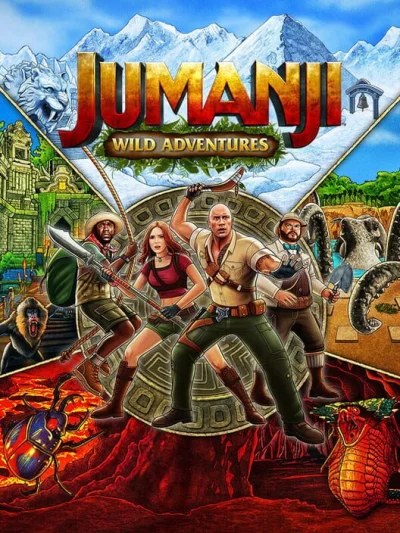 Jumanji: Wild Adventures box art