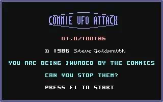 Commie UFO Attack box art