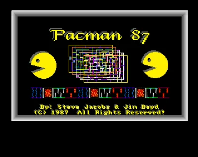 Pacman 87 box art