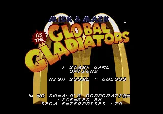 Mick & Mack as the Global Gladiators box art