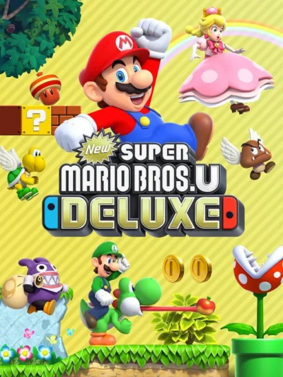 New Super Mario Bros. U Deluxe box art