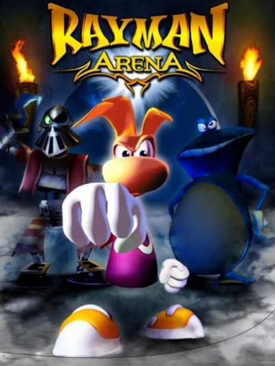 Rayman Arena box art