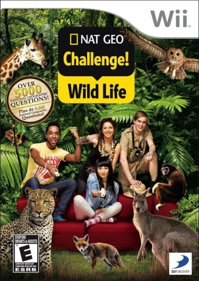 Nat Geo Quiz! Wild Life box art