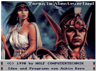 Taran Im Abenteuerland box art