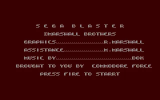 Sega Blaster box art