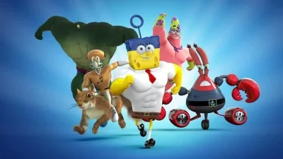 Nickelodeon SpongeBob HeroPants box art