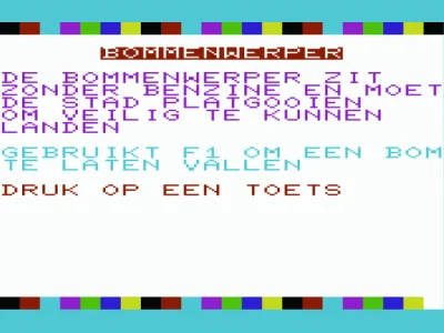 Bommenwerper box art