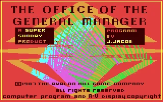 Super Sunday : The Office of the General Manager box art