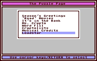 The Puzzle Page #103 box art