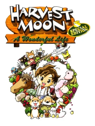 Harvest Moon - A Wonderful Life - Special Edition box art