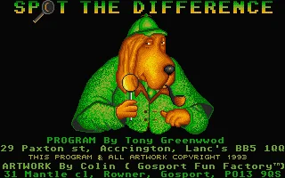 Spot The Difference box art