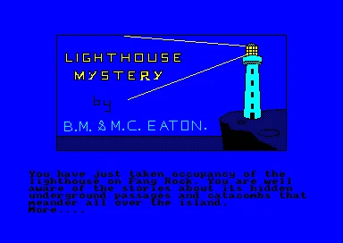 Lighthouse Mystery box art