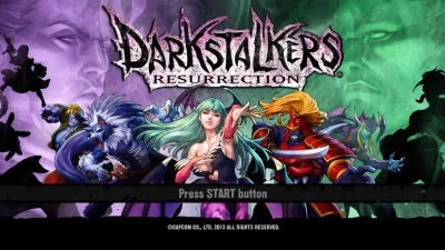 Darkstalkers Resurrection box art