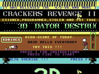 Crackers Revenge II box art