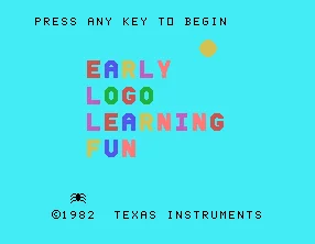 Early Logo Learning Fun box art