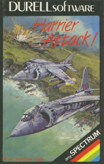 Harrier Attack! box art