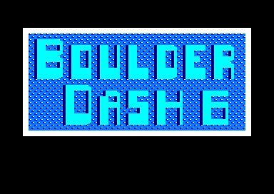 Boulder Dash 6 box art