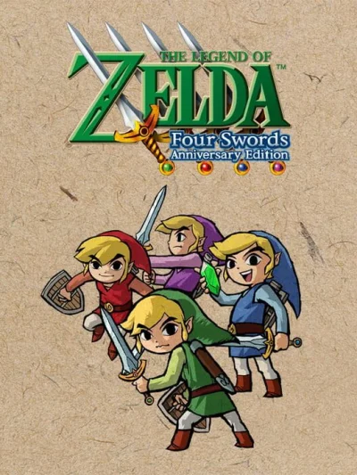 Legend of Zelda, The - Four Swords Anniversary Edition box art