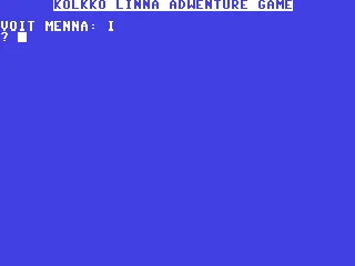 Kolkko linna adwenture game box art