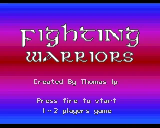 Fighting Warriors box art