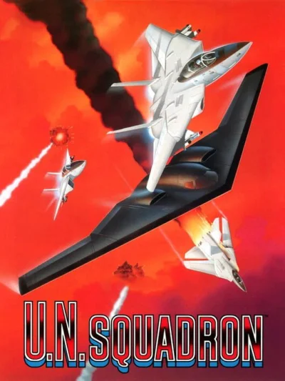 U.N. Squadron box art