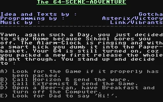 The 64-Scene-Adventure box art