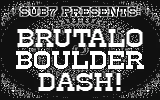 Brutalo Boulder Dash box art