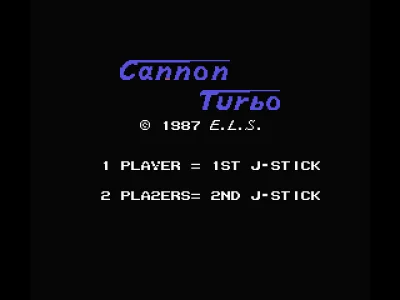 Cannon Turbo box art