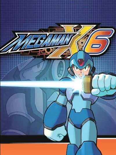 MegaMan X6 box art