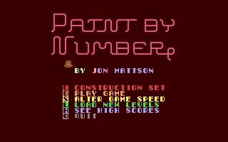 Paint by Number box art