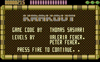 Krakout box art