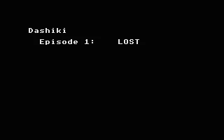 Dashiki, Episode 1 - Lost box art
