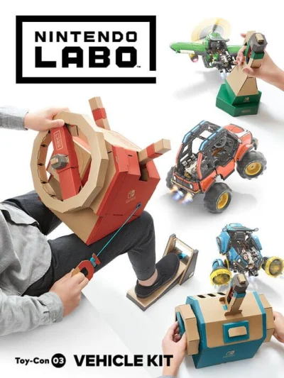 Nintendo Labo: Toy-Con 03 - Vehicle Kit box art