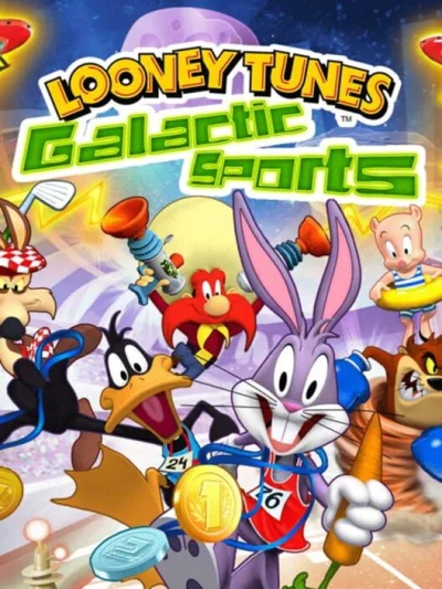 Looney Tunes Galactic Sports box art