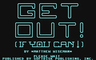 Get Out! : If You Can! box art
