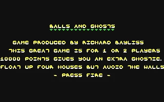 Balls and Ghosts box art