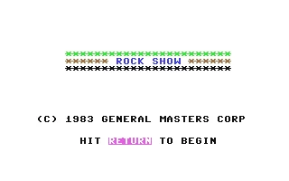 Rock Show box art