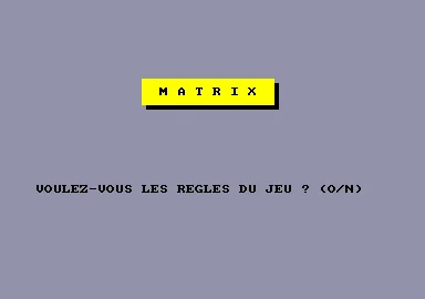 Matrix box art